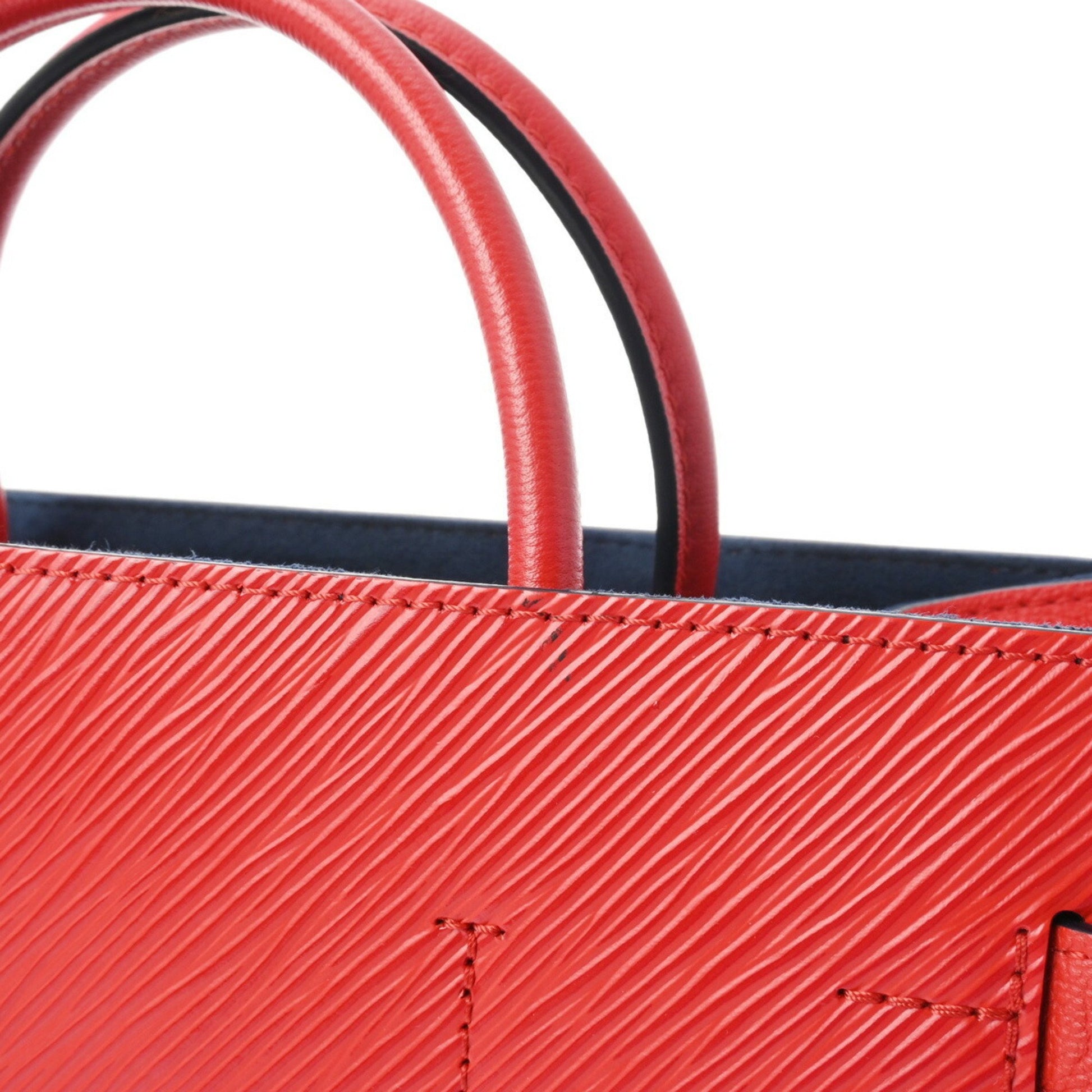 Louis Vuitton Twist, Red, Leather, handbag