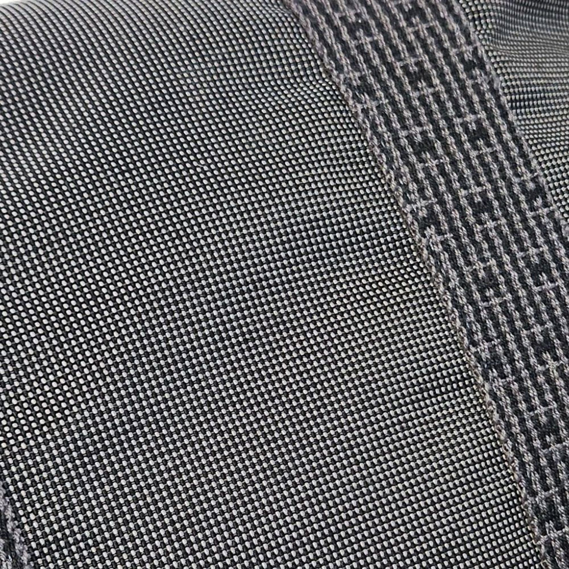 Hermès Herline, Grey, Canvas, tote