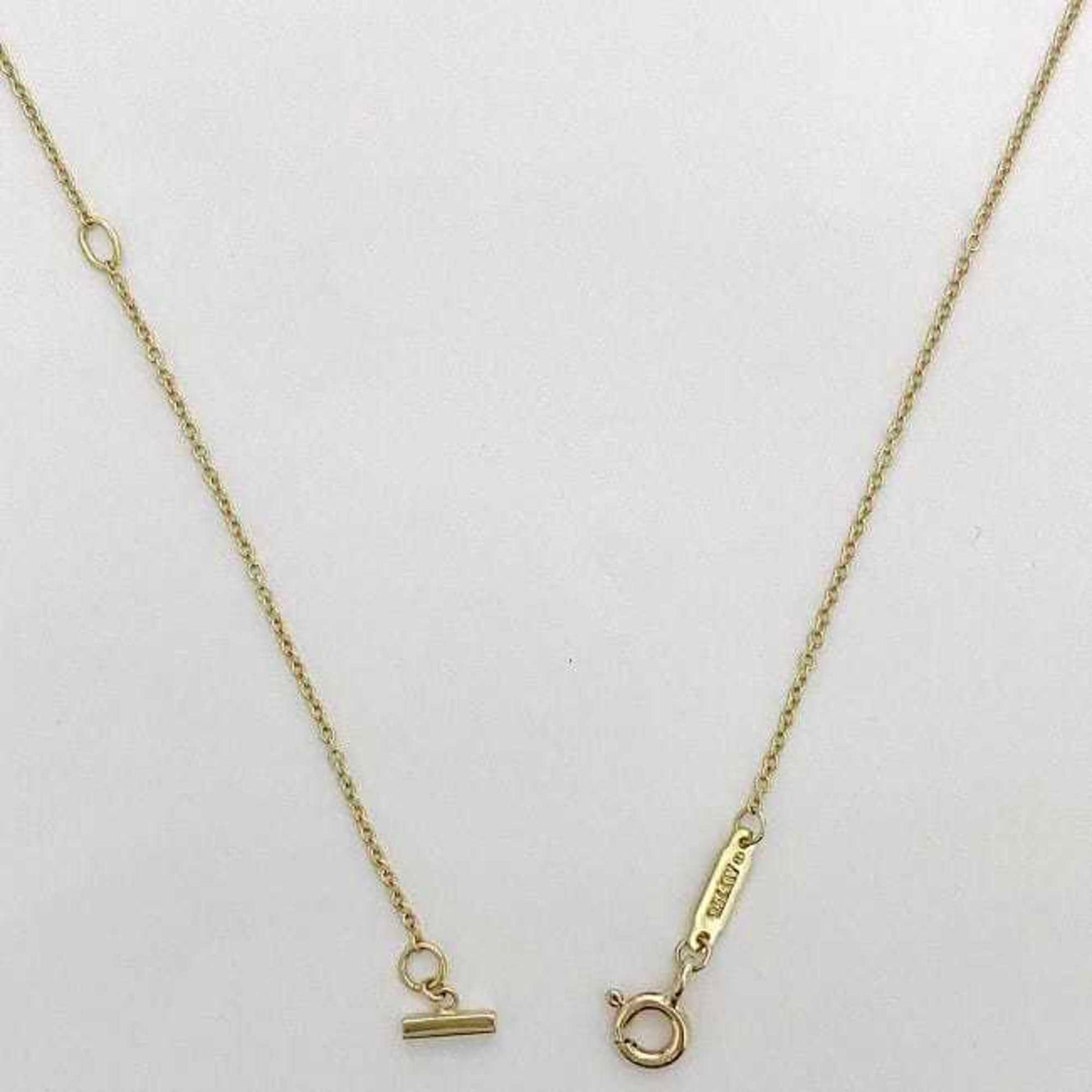 Tiffany & Co T Smile, Gold, Yellow Gold, necklace