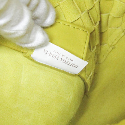 Bottega Veneta Intrecciato, Yellow, Leather, backpack