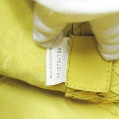 Bottega Veneta Intrecciato, Yellow, Leather, backpack