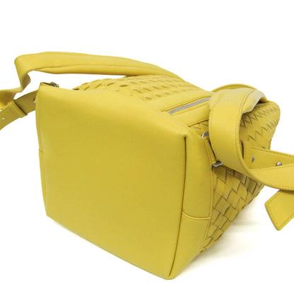 Bottega Veneta Intrecciato, Yellow, Leather, backpack