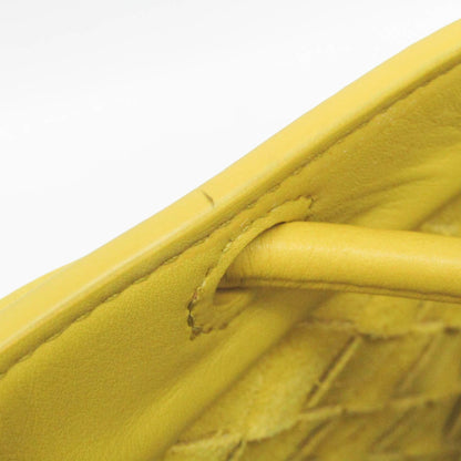 Bottega Veneta Intrecciato, Yellow, Leather, backpack