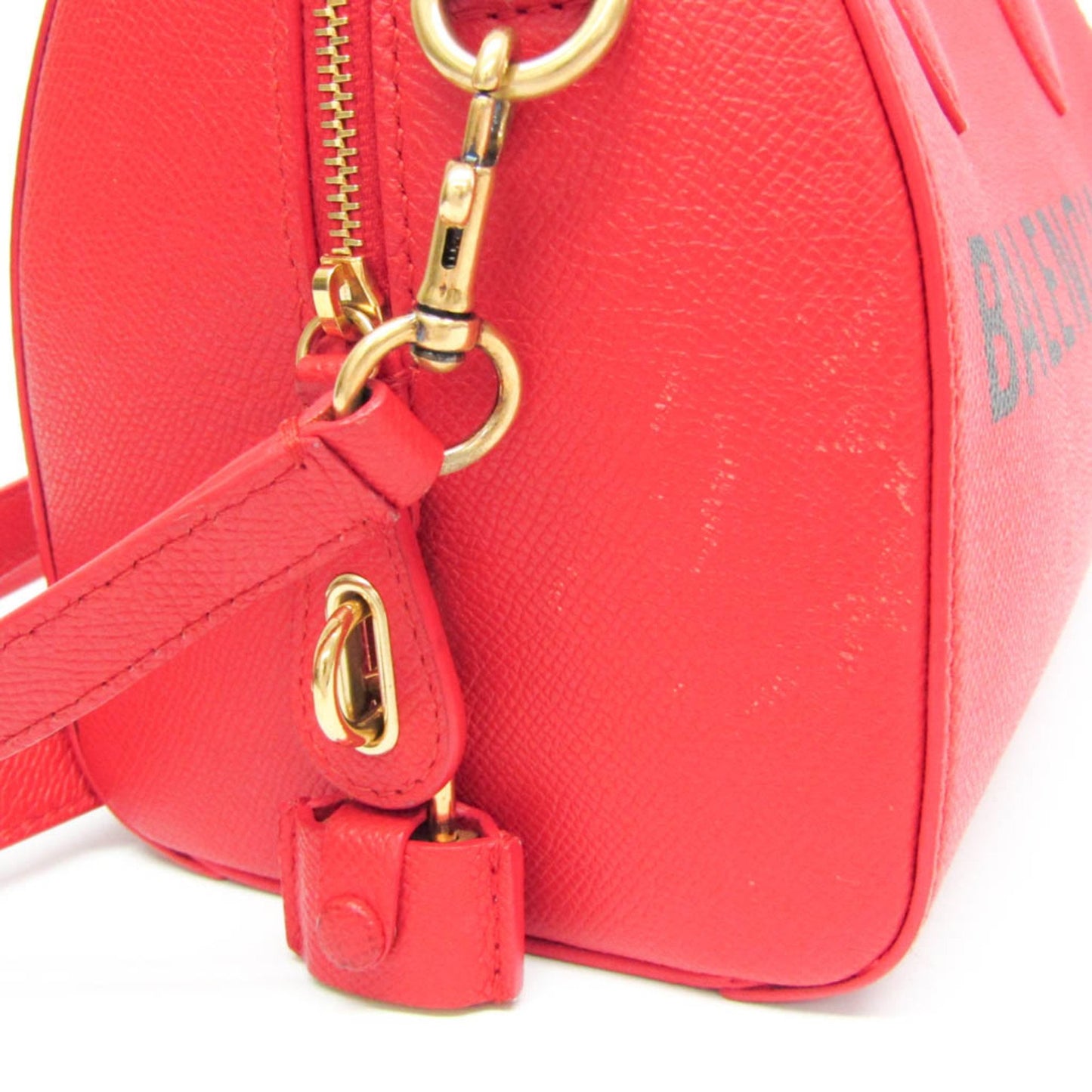 Balenciaga Ville, Red, Leather, handbag