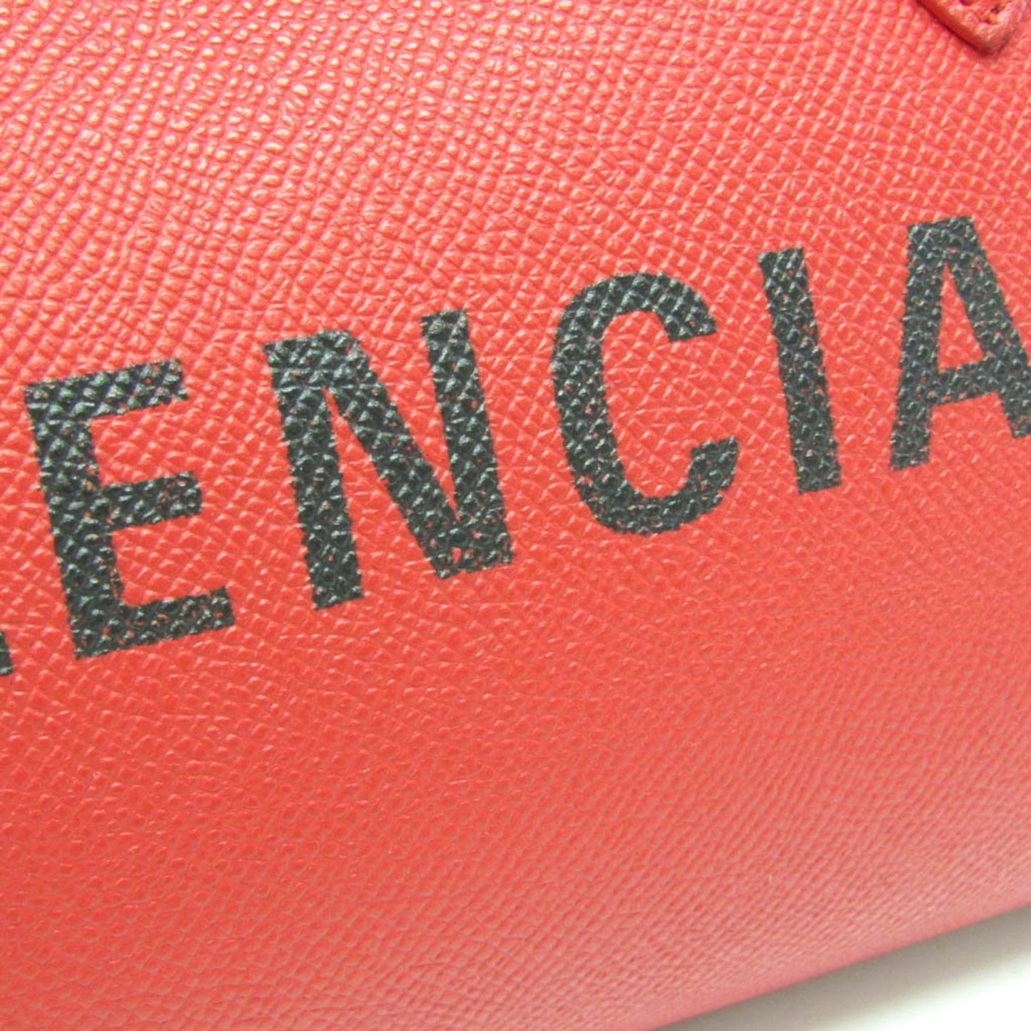 Balenciaga Ville, Red, Leather, handbag