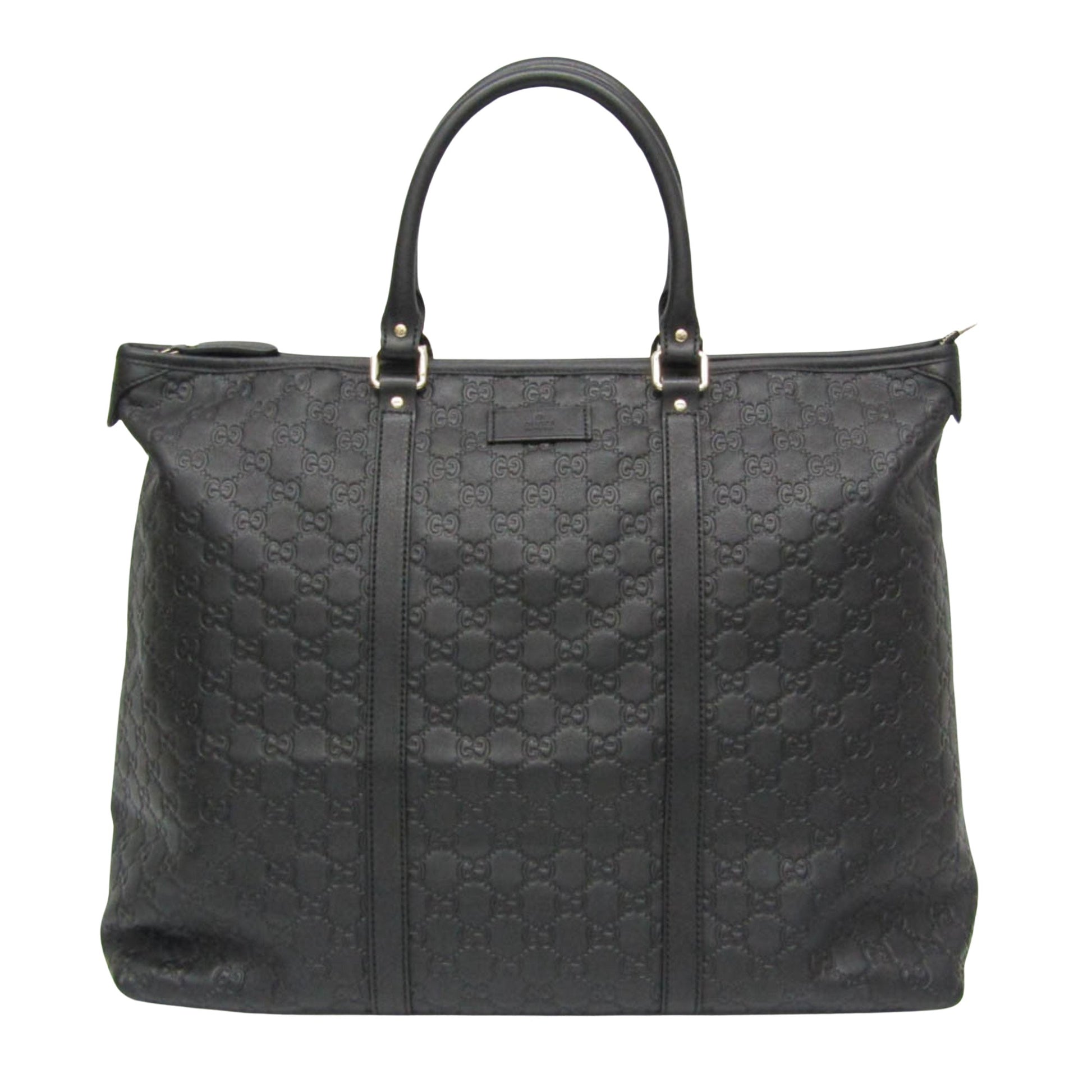 Gucci Guccissima, Black, Leather, handbag