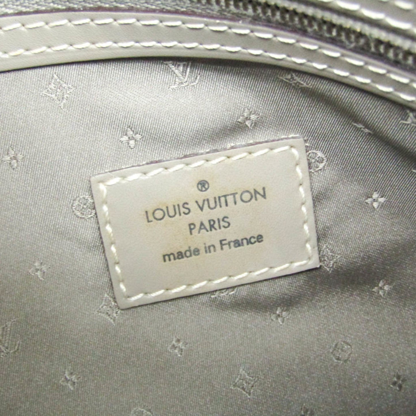 Louis Vuitton Suhali, Grey, Leather, tote