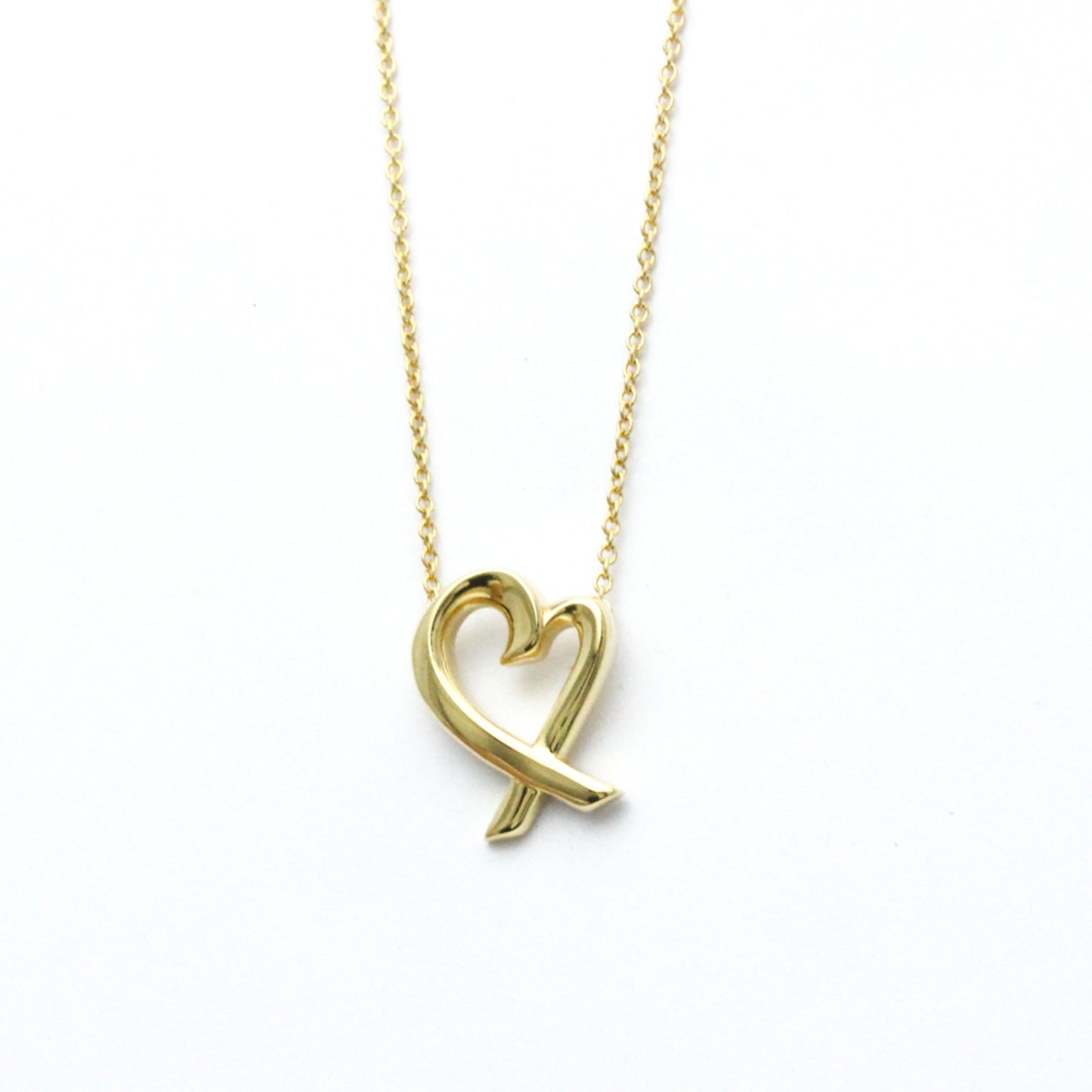 Tiffany & Co Loving heart, Gold, Yellow Gold, necklace