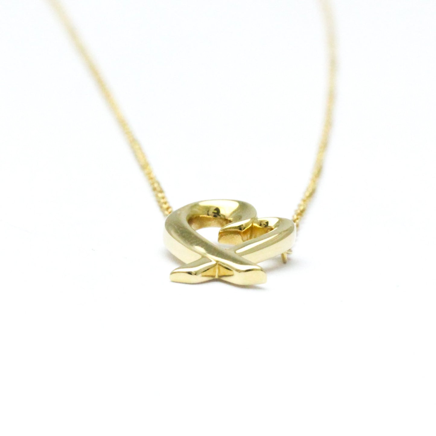 Tiffany & Co Loving heart, Gold, Yellow Gold, necklace