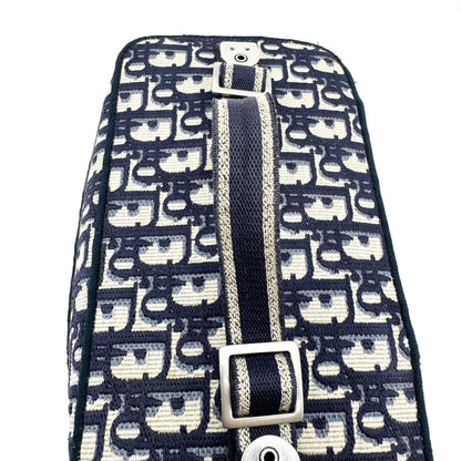 Christian Dior DiorTravel Vanity Case Oblique Canvas, Beige, Canvas, Handbag