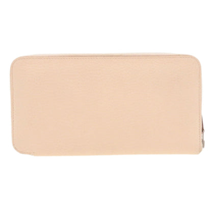 Hermès Azap, Pink, Leather, wallet