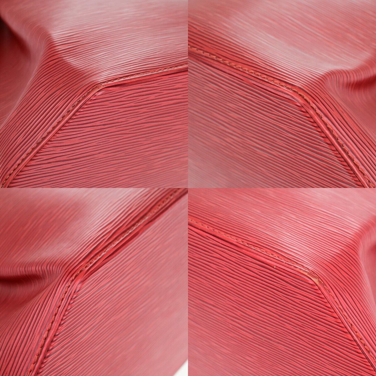 Louis Vuitton Sac d'épaule, Red, Leather, shoulder