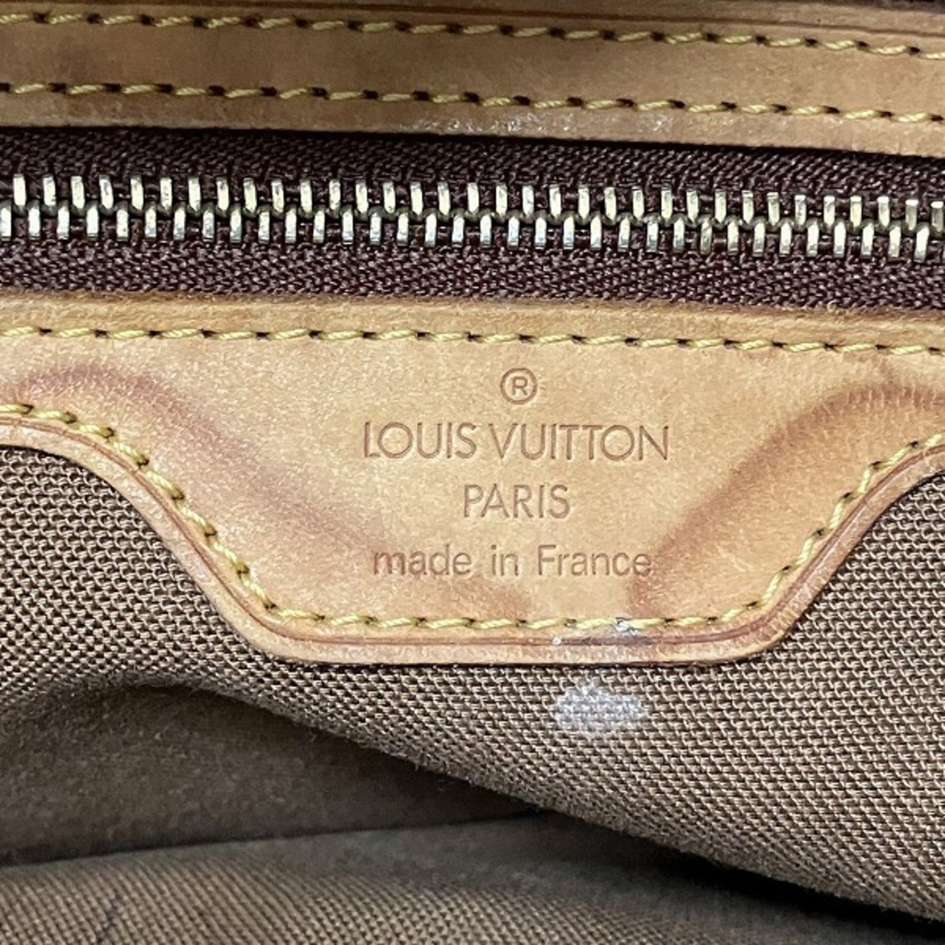 Louis Vuitton Vavin, Brown, Canvas, tote