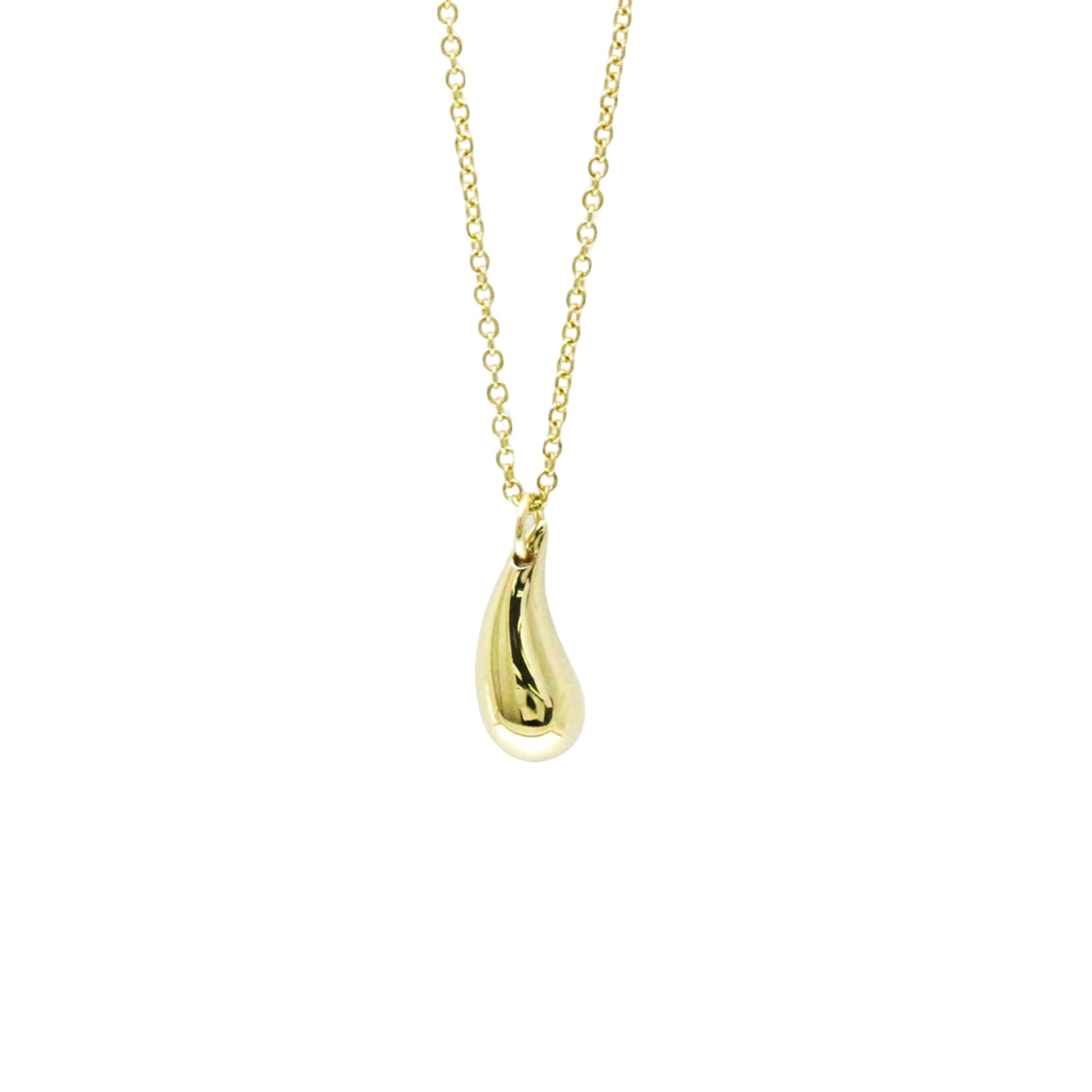 Tiffany & Co Teardrop, Gold, Yellow Gold, necklace