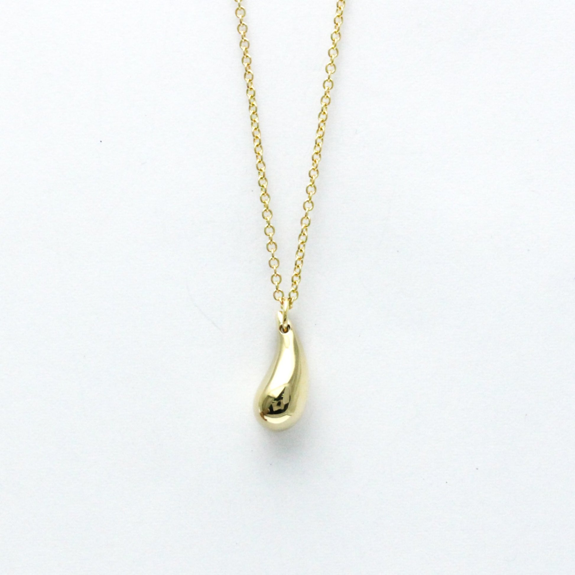 Tiffany & Co Teardrop, Gold, Yellow Gold, necklace