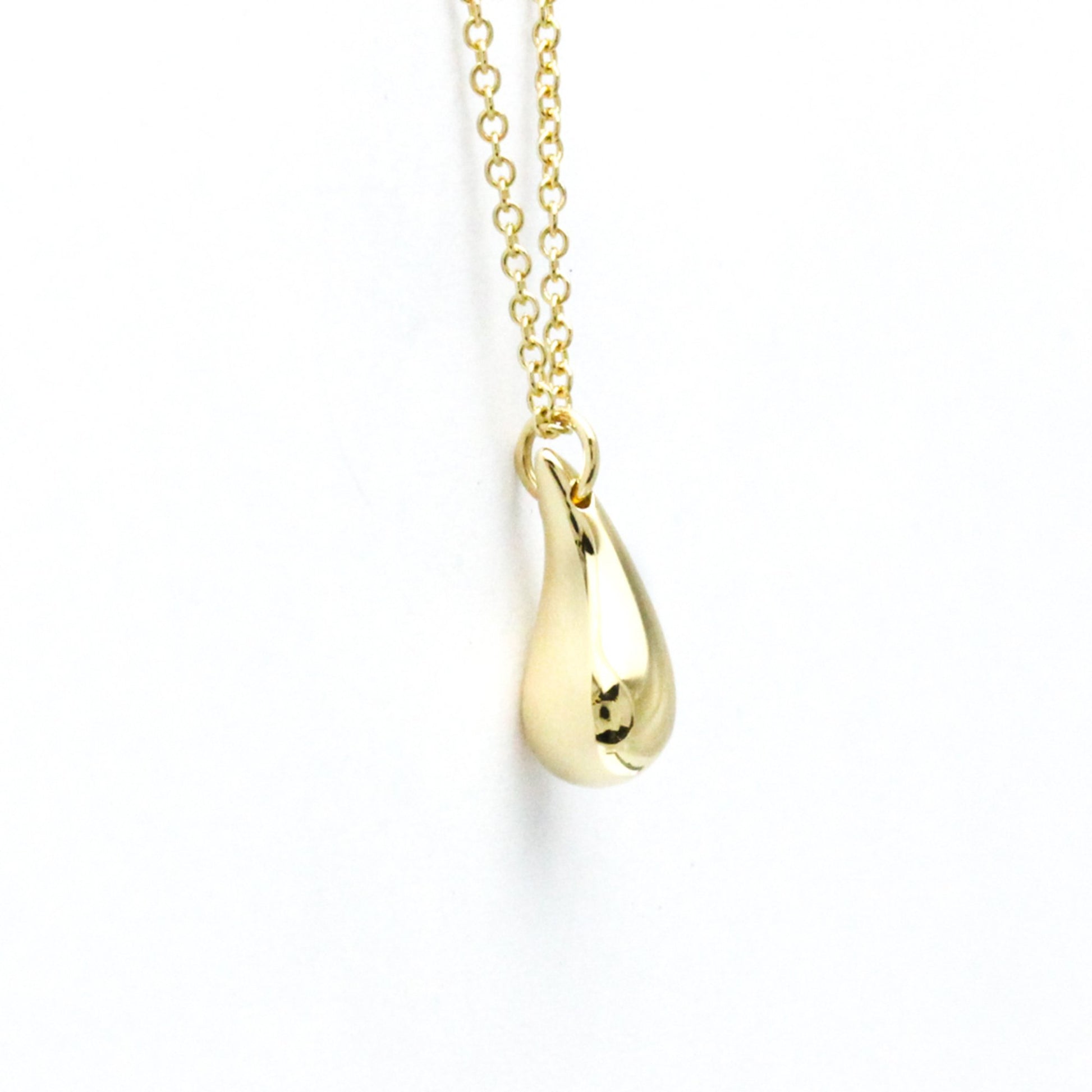 Tiffany & Co Teardrop, Gold, Yellow Gold, necklace