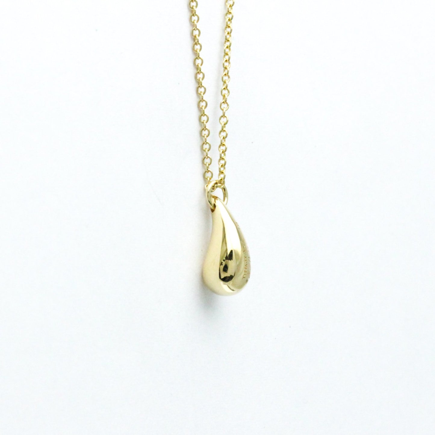 Tiffany & Co Teardrop, Gold, Yellow Gold, necklace