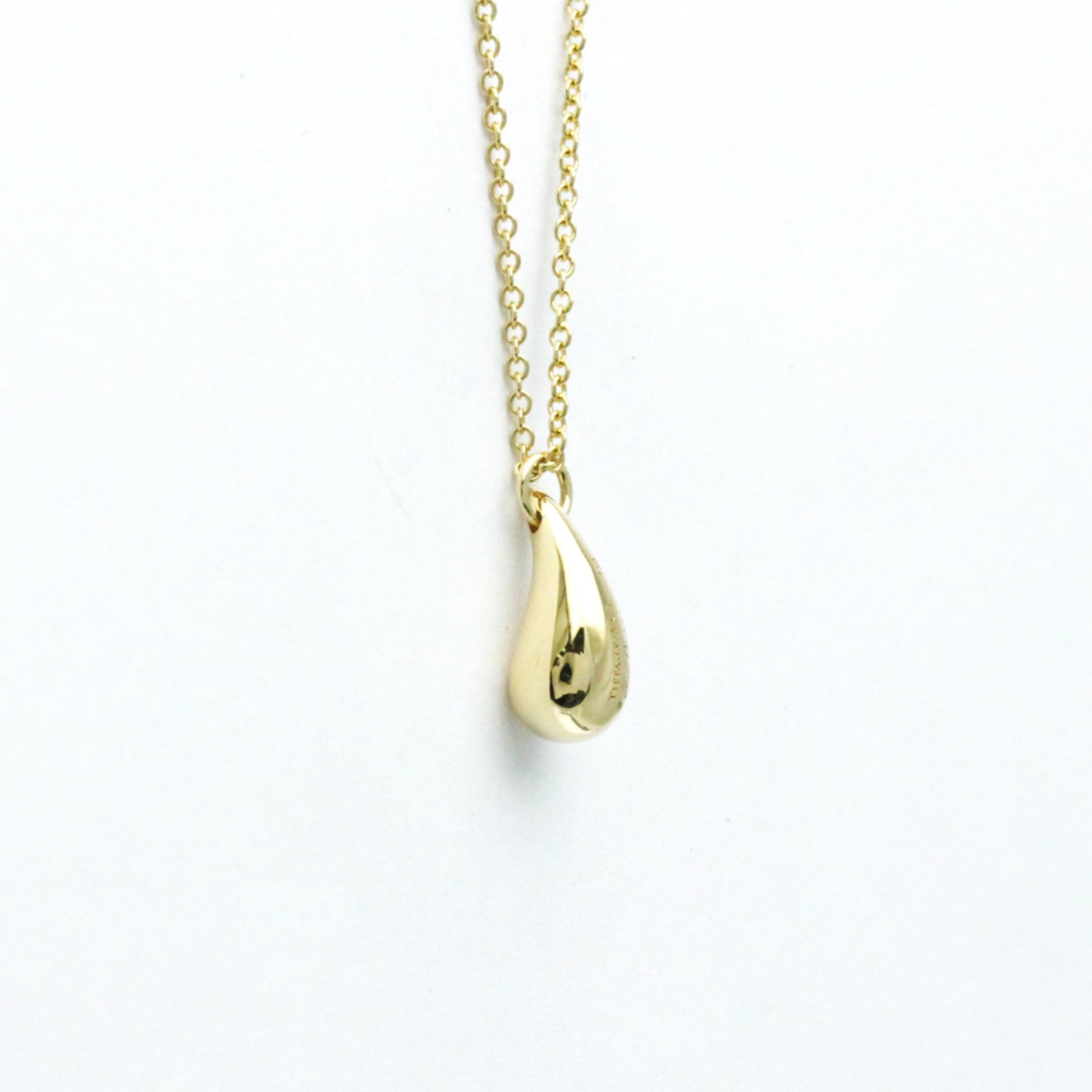 Tiffany & Co Teardrop, Gold, Yellow Gold, necklace