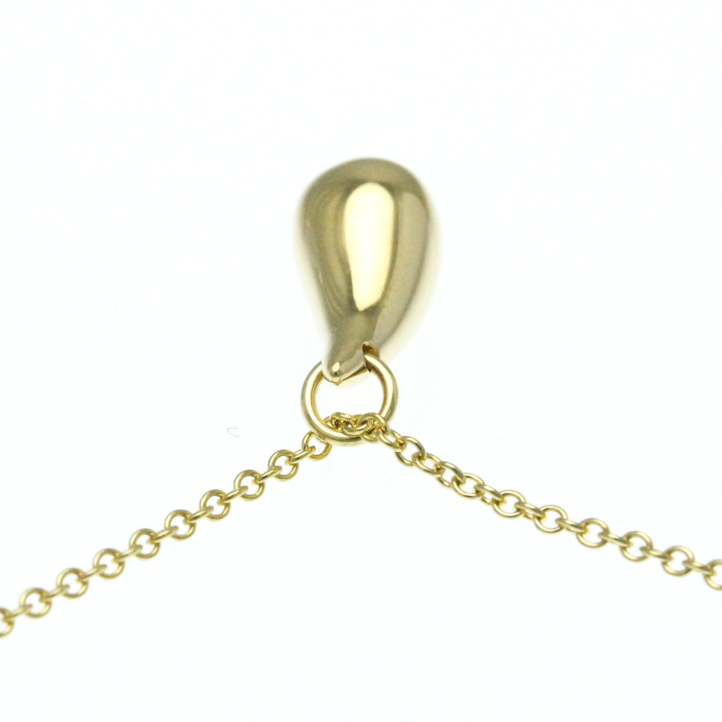 Tiffany & Co Teardrop, Gold, Yellow Gold, necklace