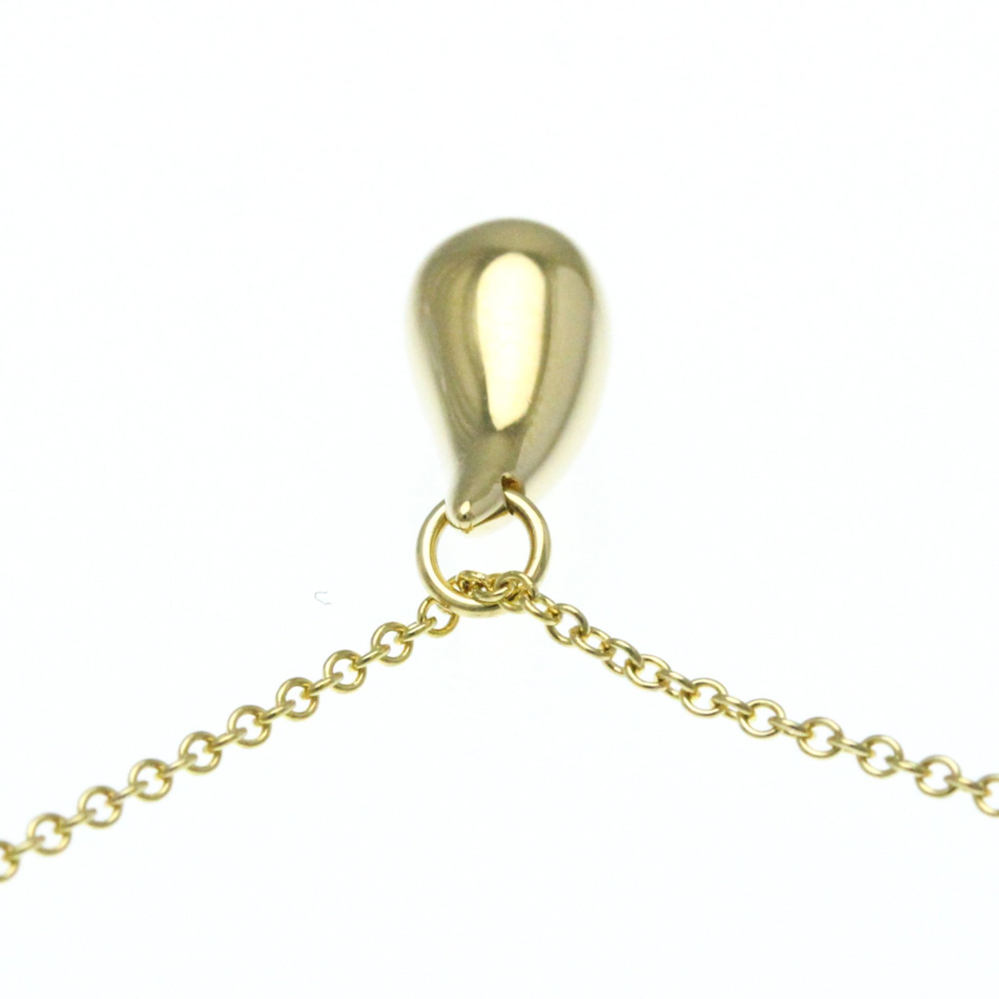 Tiffany & Co Teardrop, Gold, Yellow Gold, necklace