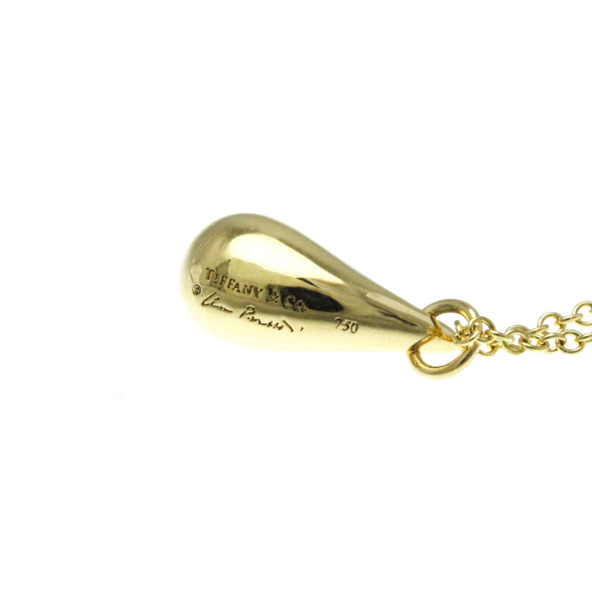 Tiffany & Co Teardrop, Gold, Yellow Gold, necklace