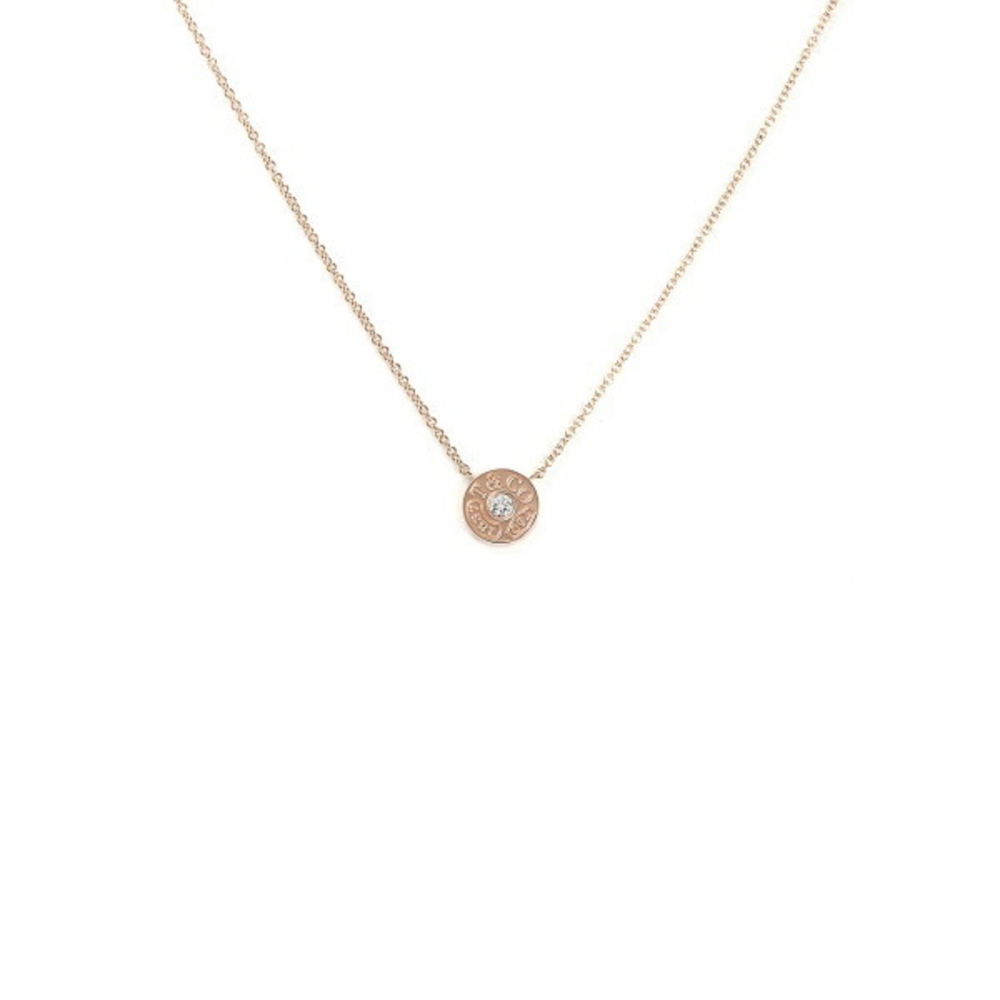 Tiffany & Co 1837, Gold, Rose Gold, necklace