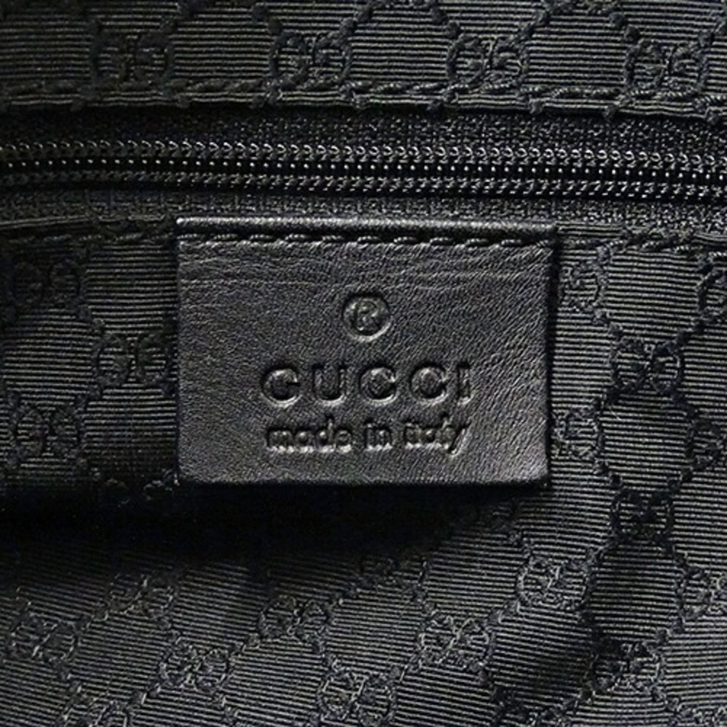 Gucci GG canvas, Black, Canvas, handbag