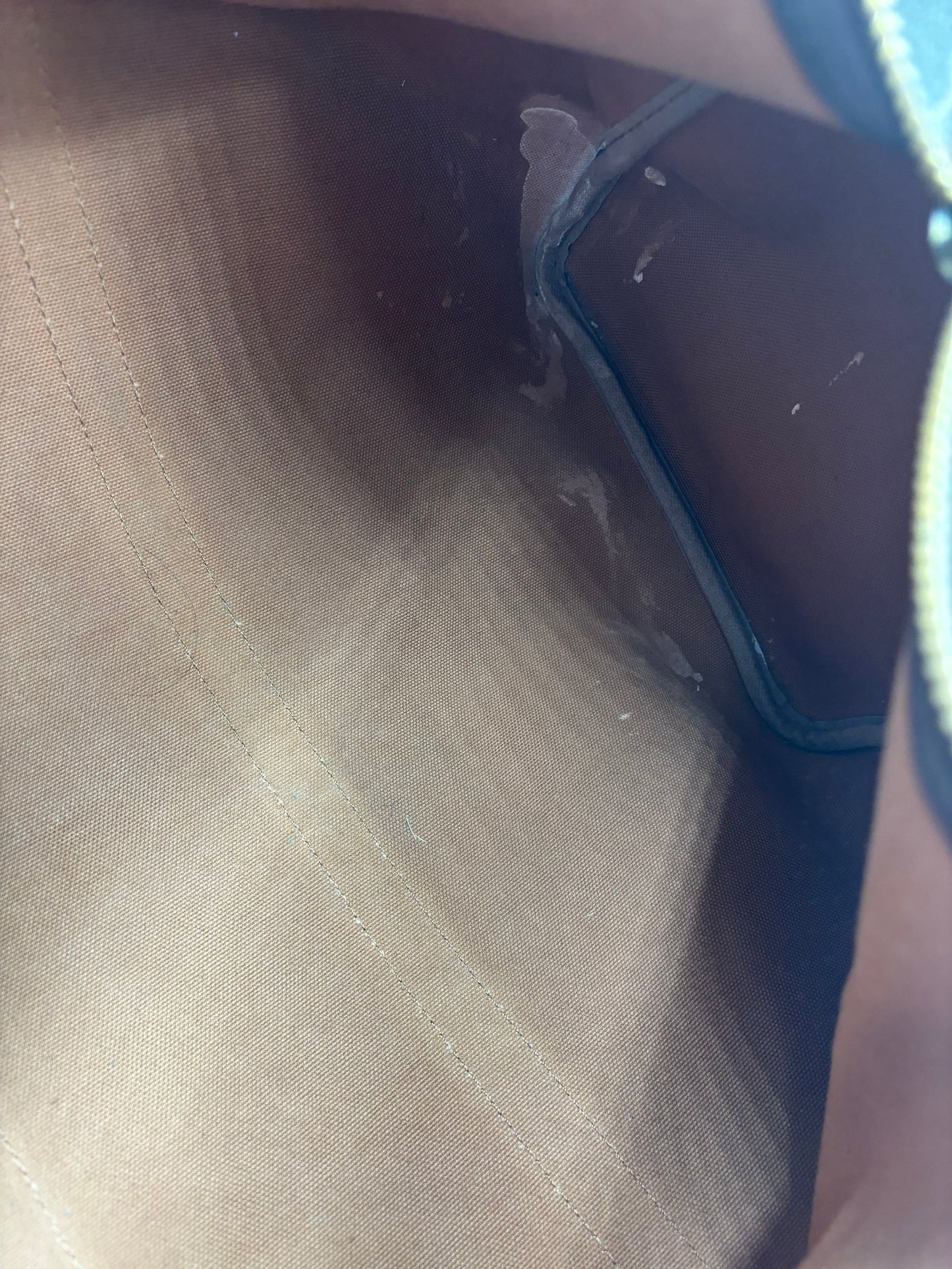 Louis Vuitton Keepall Monogram Canvas, Brown, Canvas, Travel Bag