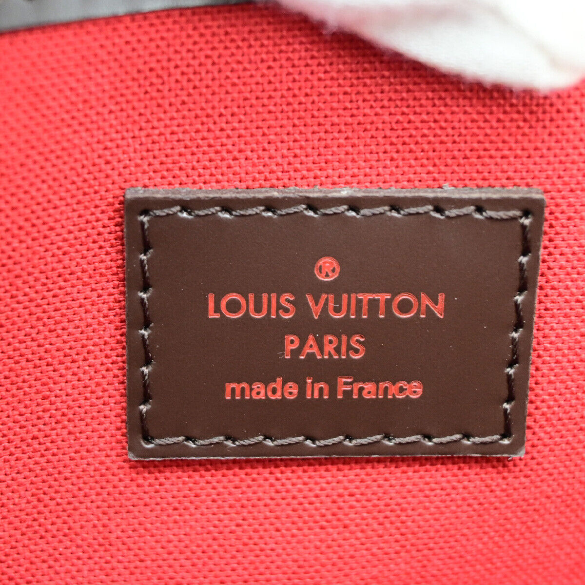 Louis Vuitton Verona, Brown, Canvas, handbag