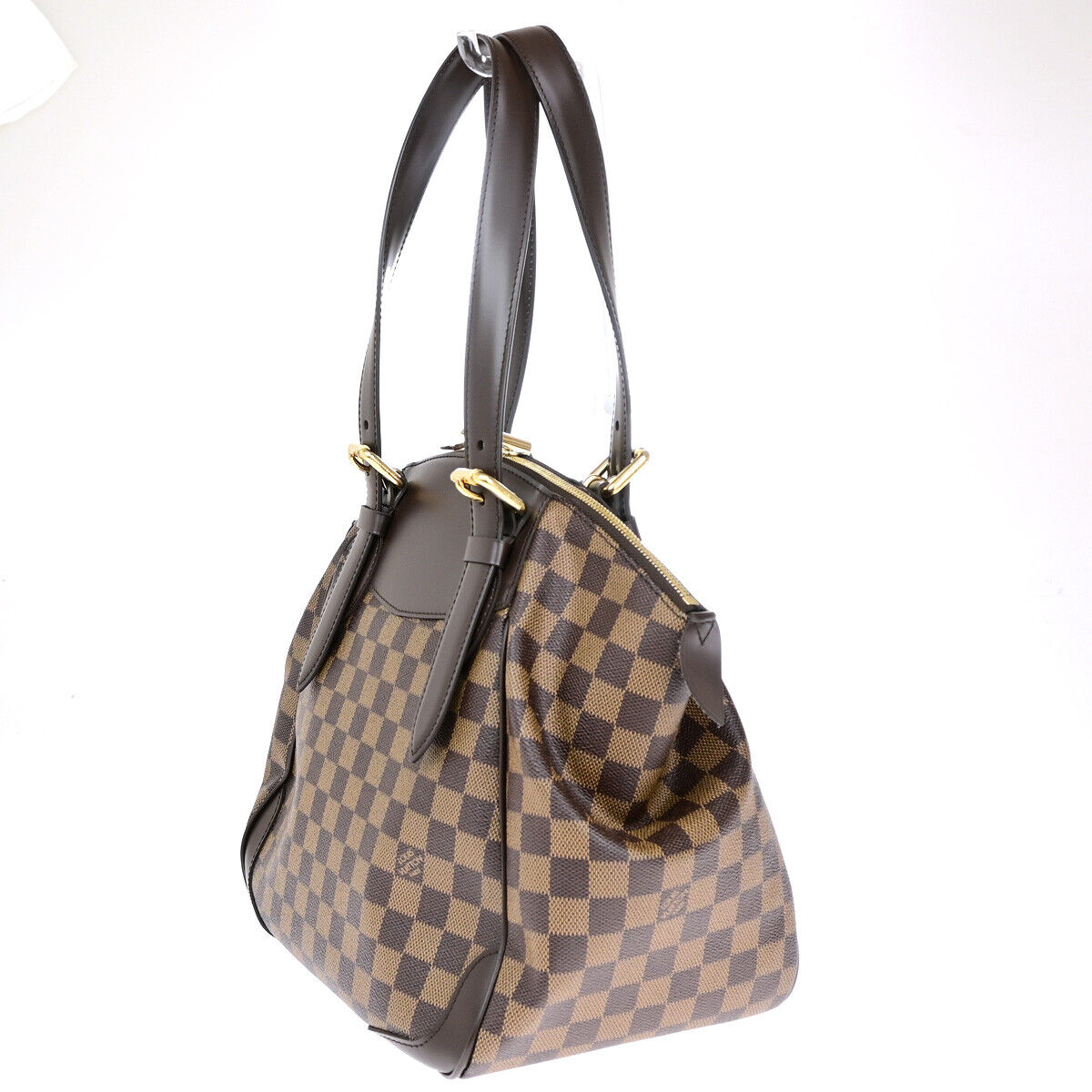 Louis Vuitton Verona, Brown, Canvas, handbag