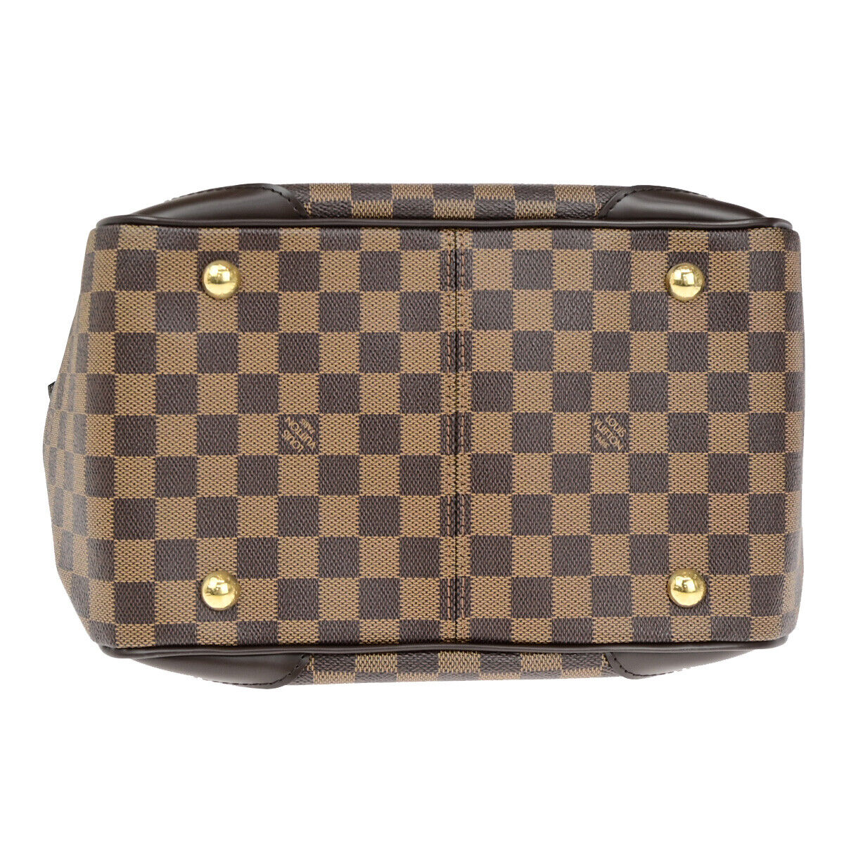 Louis Vuitton Verona, Brown, Canvas, handbag