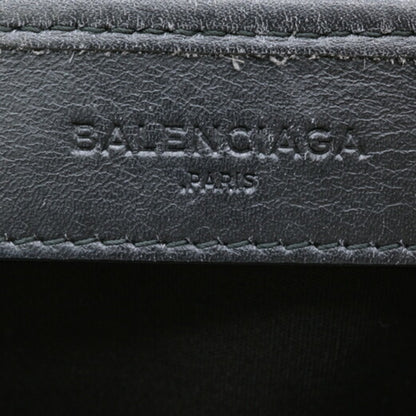 Balenciaga Navy Cabas, White, Canvas, tote