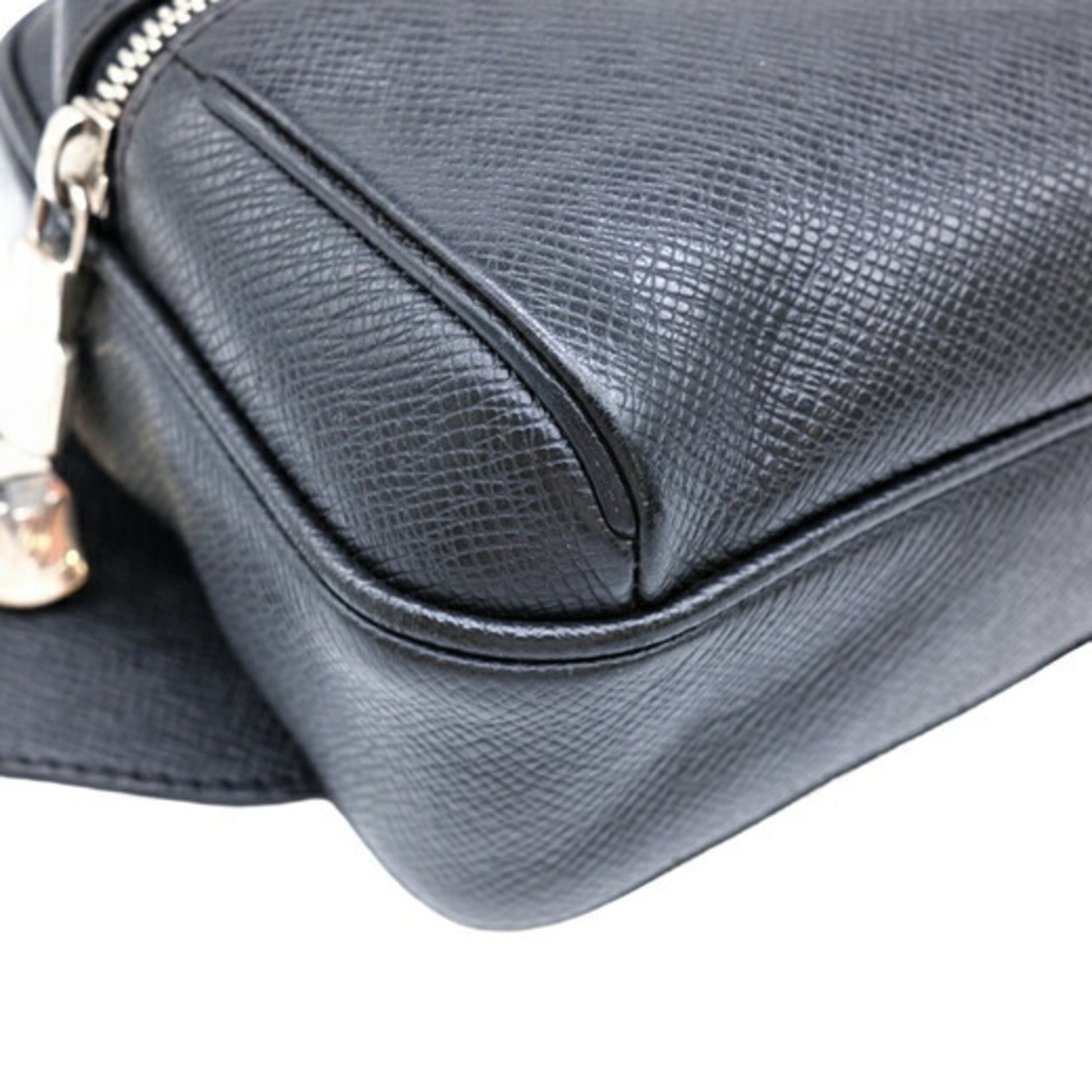 Louis Vuitton Outdoor, Black, Leather, shoulder