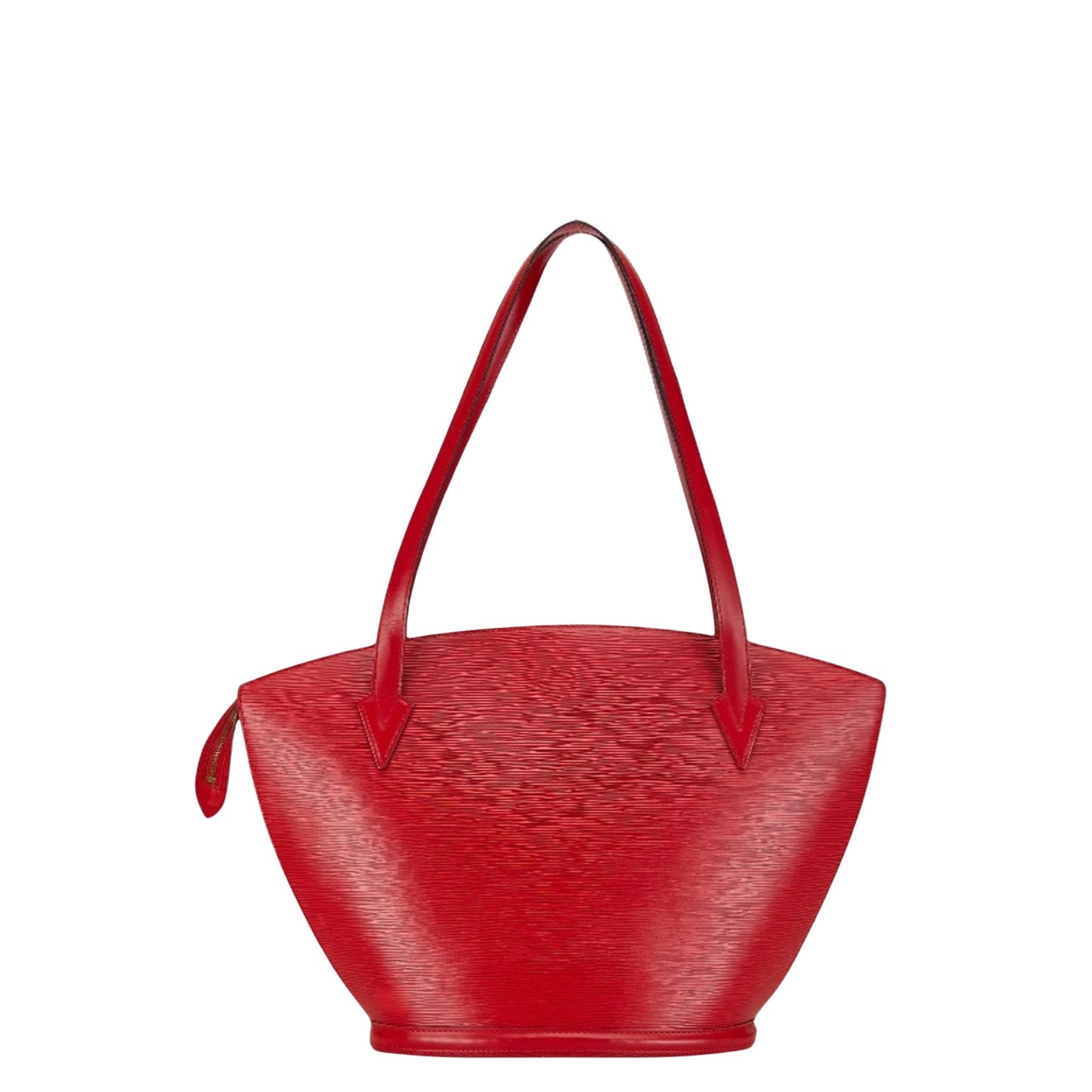 Louis Vuitton Saint Jacques, Red, Leather, shoulder