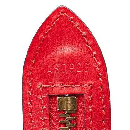 Louis Vuitton Saint Jacques, Red, Leather, shoulder
