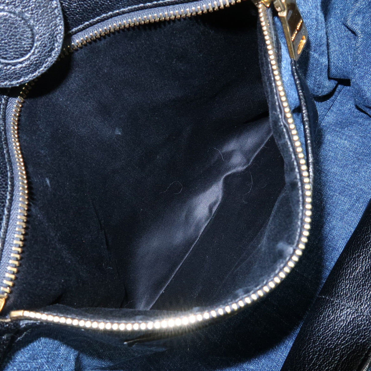 Miu Miu Convertible Matelasse Denim, Blue, Denim, Tote Bag