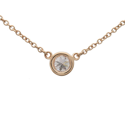 Tiffany & Co. Elsa Peretti Diamonds By The Yard Pendant 18K Yellow Gold with Diamond, Gold, Yellow Gold, Necklace
