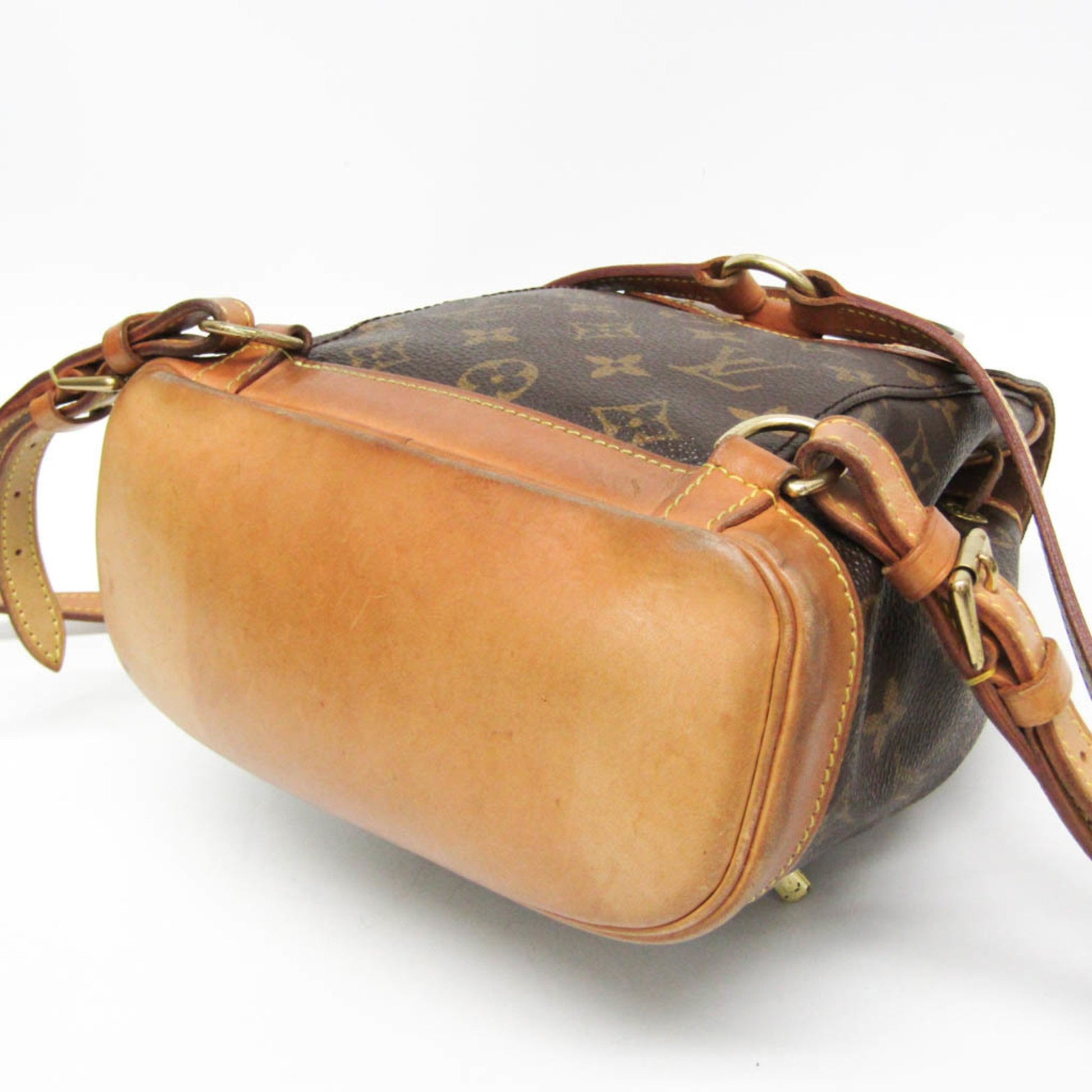 Louis Vuitton Montsouris, Brown, Canvas, backpack