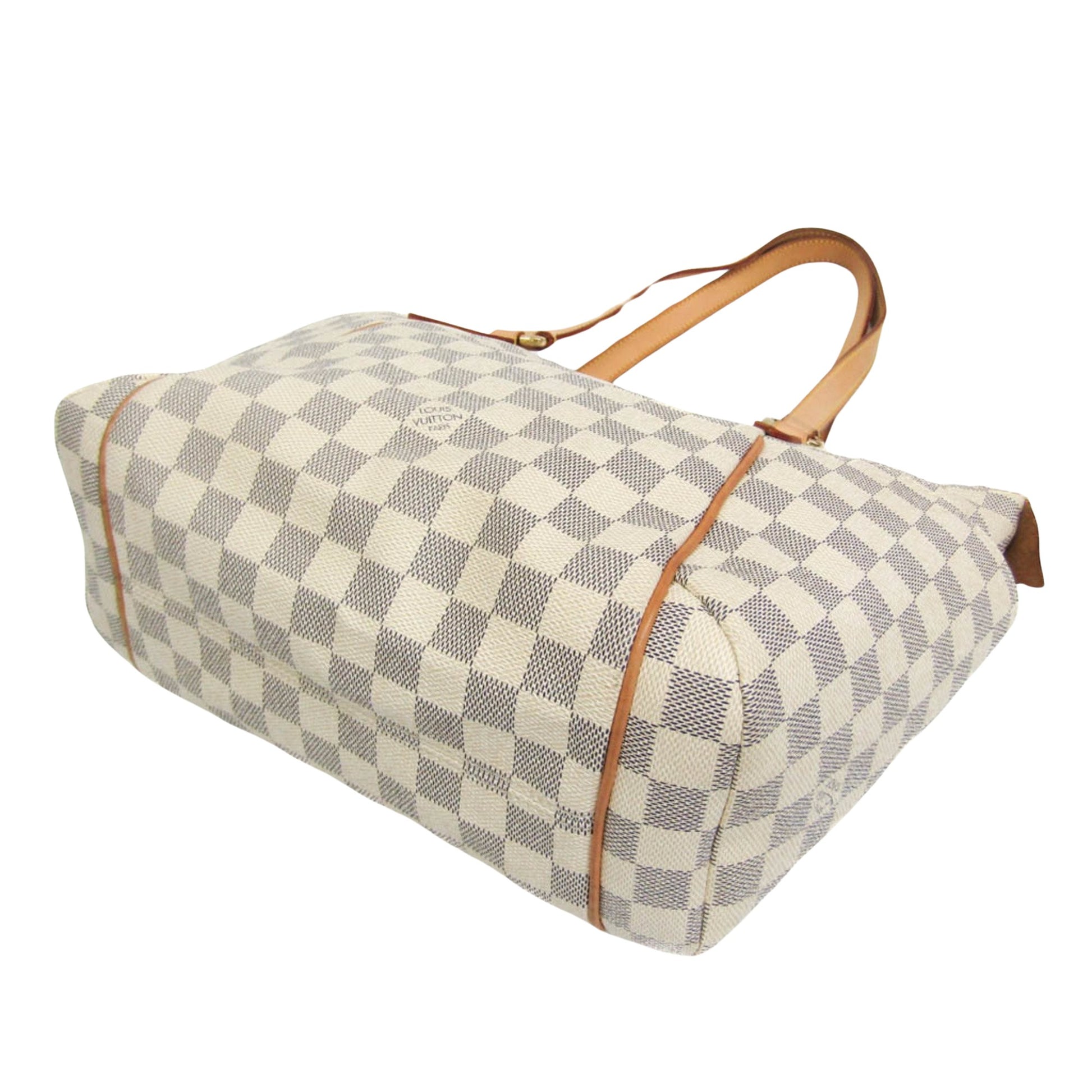 Louis Vuitton Totally, White, Canvas, tote