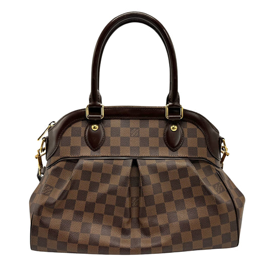 Louis Vuitton Trevi, Brown, Canvas, handbag