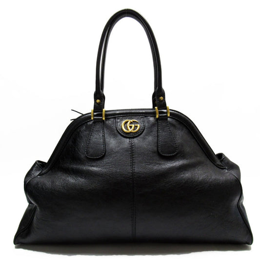 Gucci Re(belle), Black, Leather, handbag