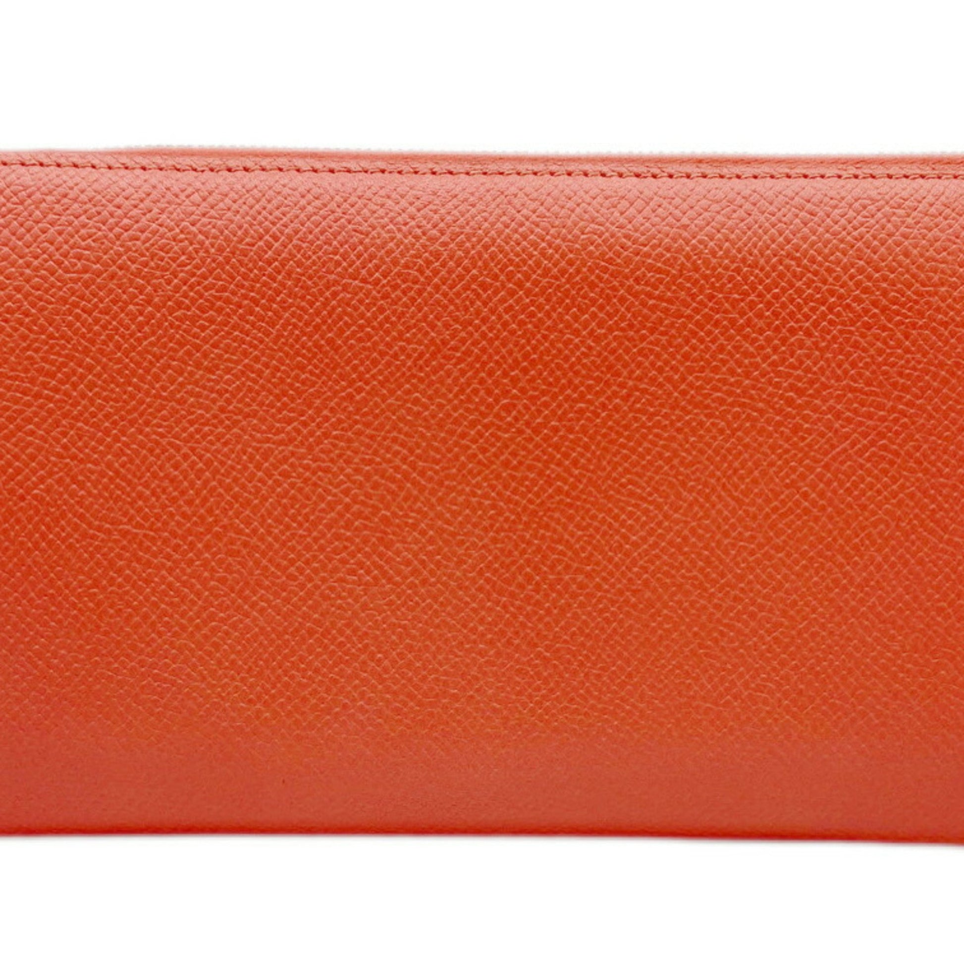 Hermès Silk'In, Orange, Leather, wallet