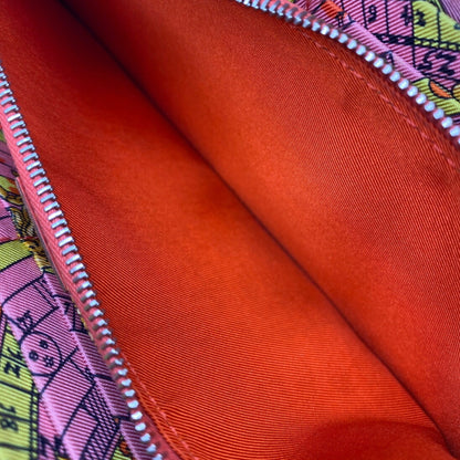Hermès Silk'In, Orange, Leather, wallet