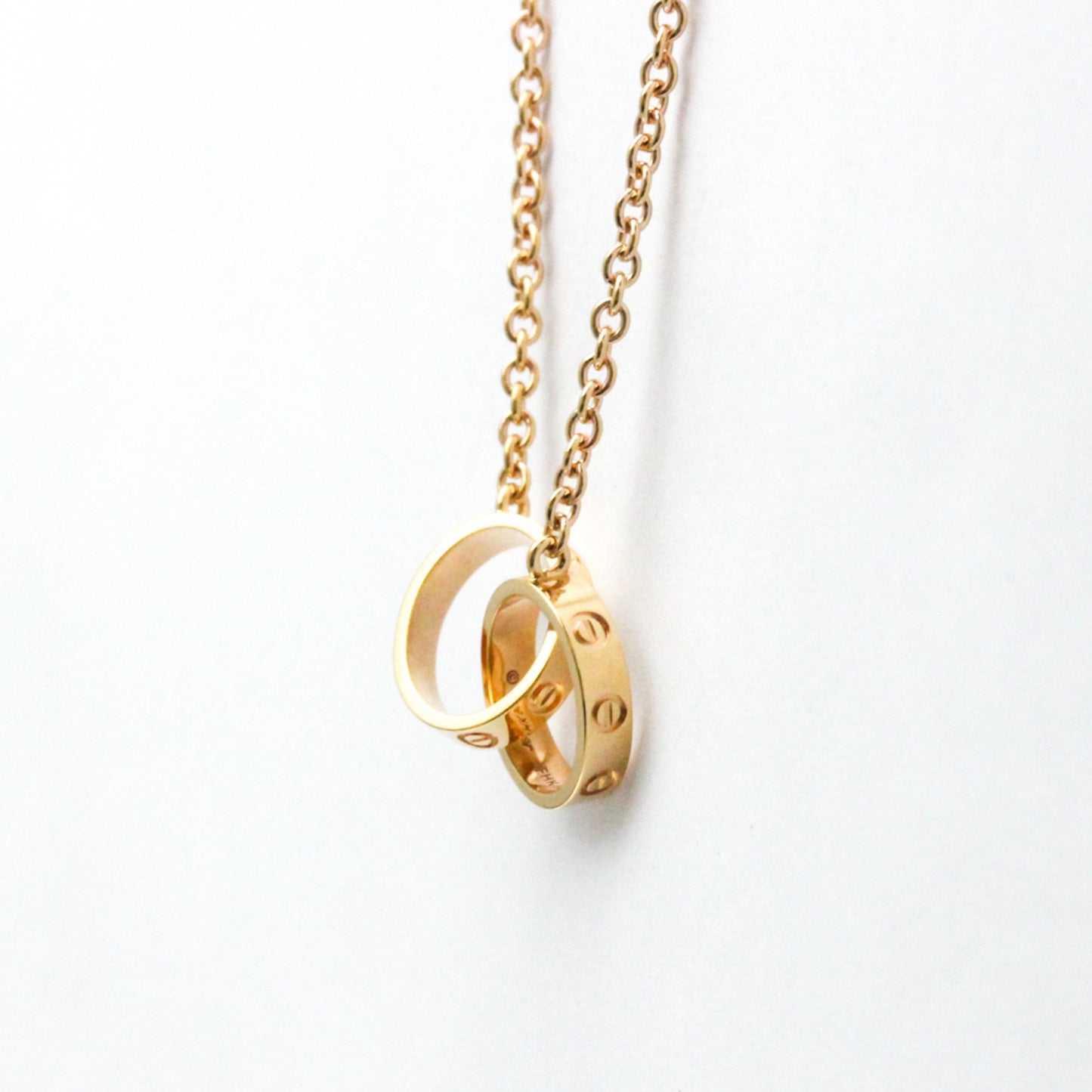 Cartier Love, Gold, Rose Gold, necklace