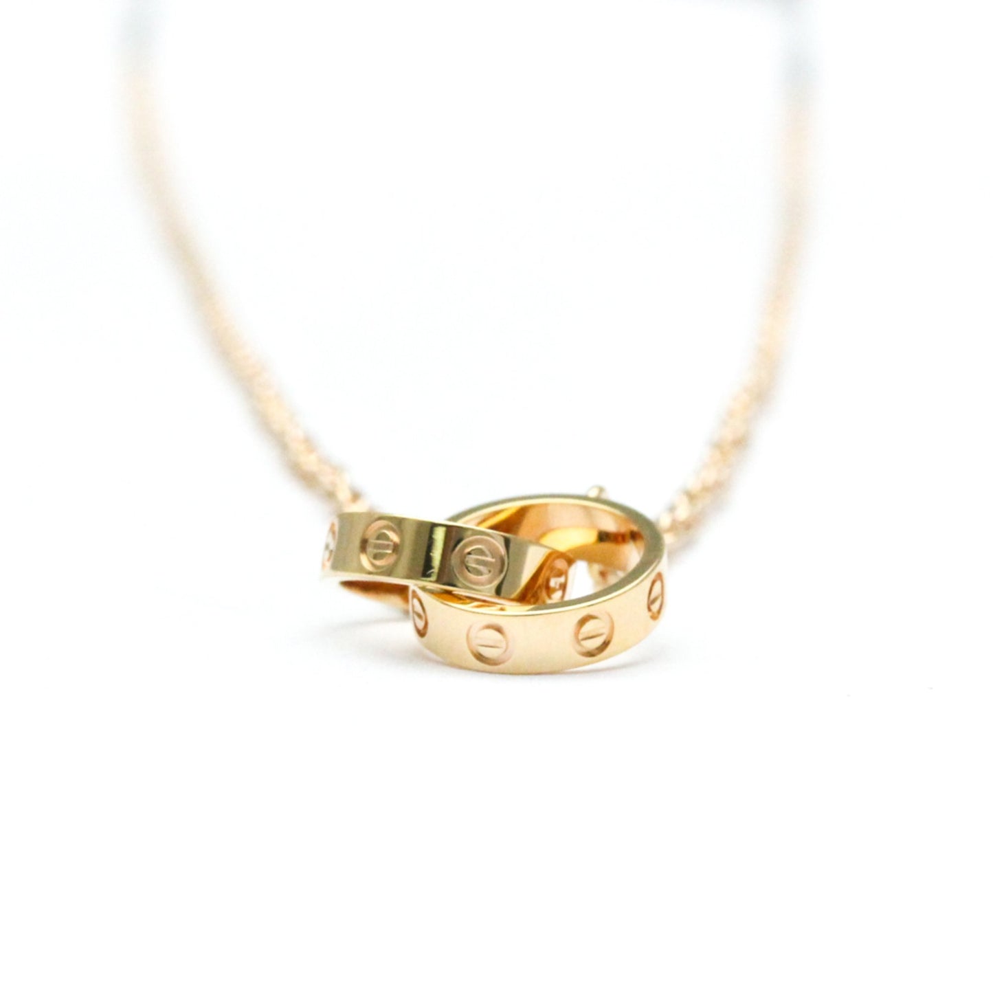 Cartier Love, Gold, Rose Gold, necklace