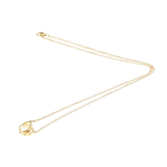 Cartier Love, Gold, Rose Gold, necklace