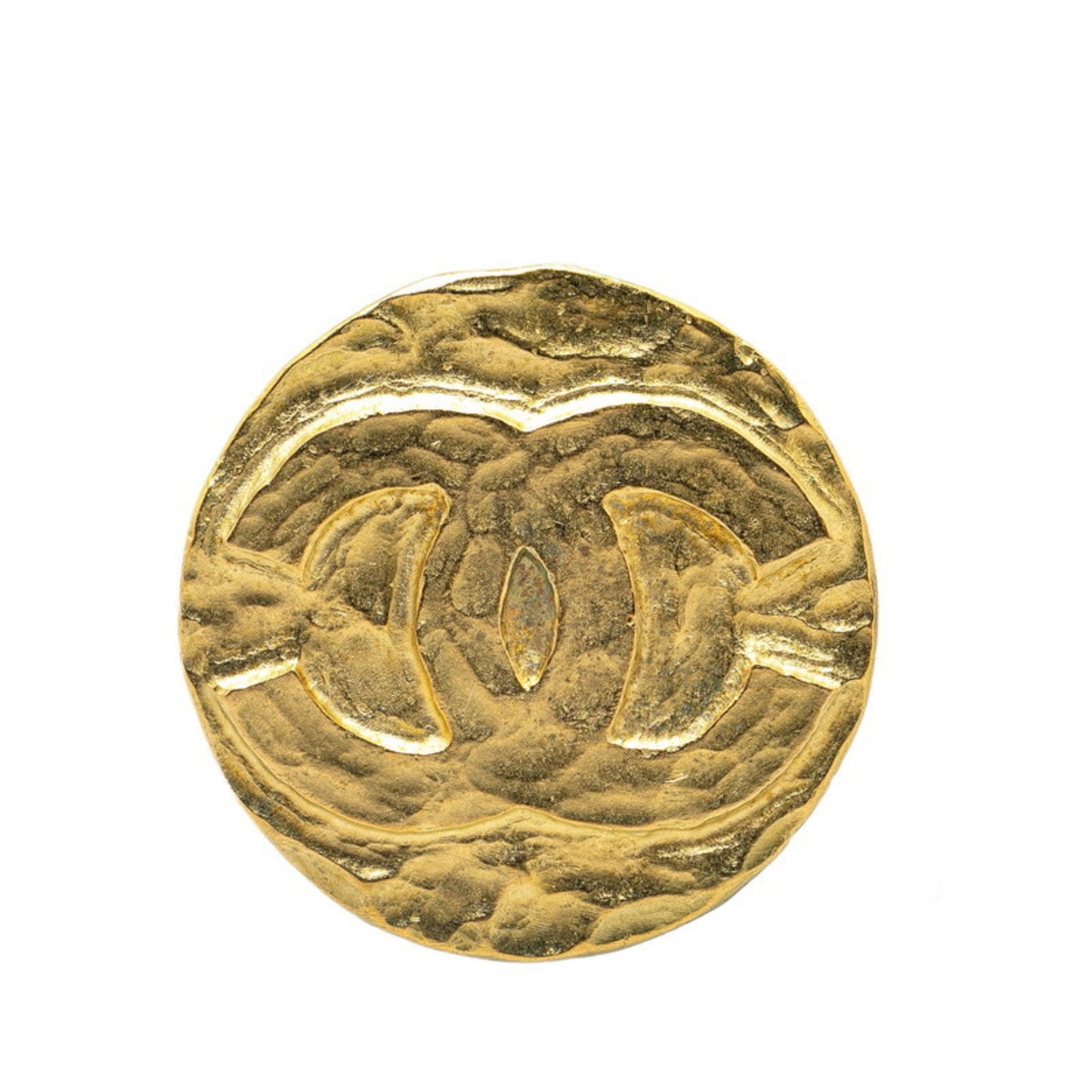 Chanel Coco Mark, Gold, Gold Plated, brooch