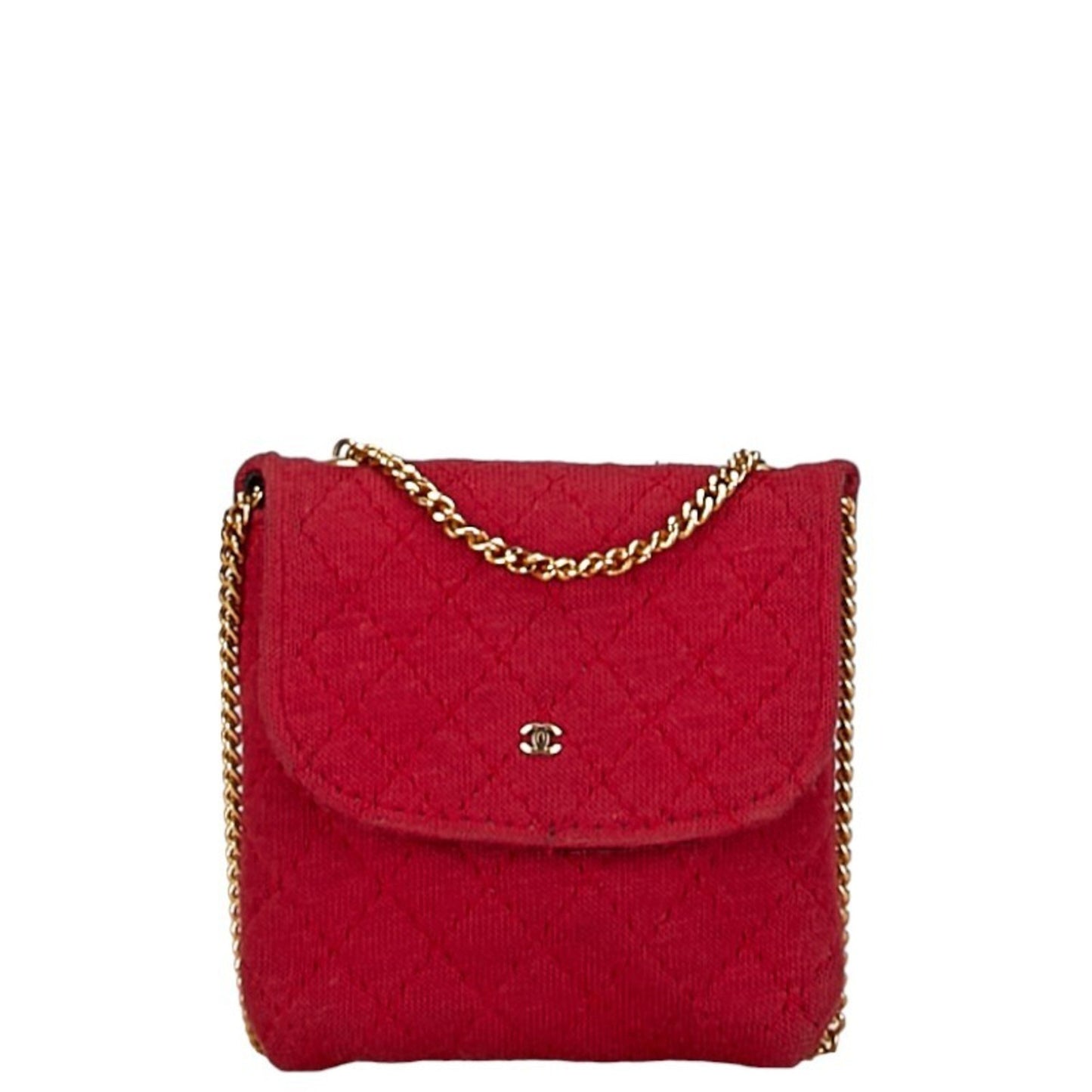 Chanel Coco Mark, Pink, Cotton, shoulder