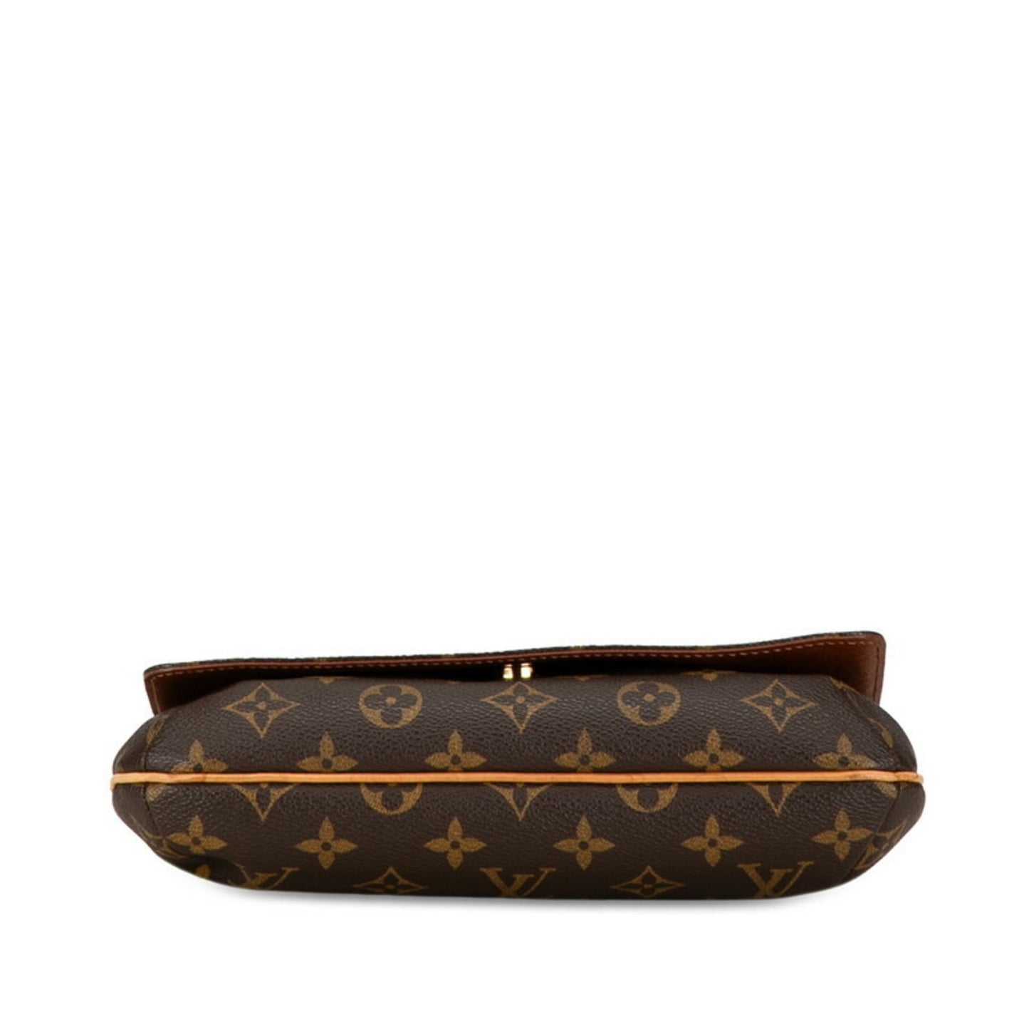 Louis Vuitton Musette Tango, Brown, Canvas, shoulder