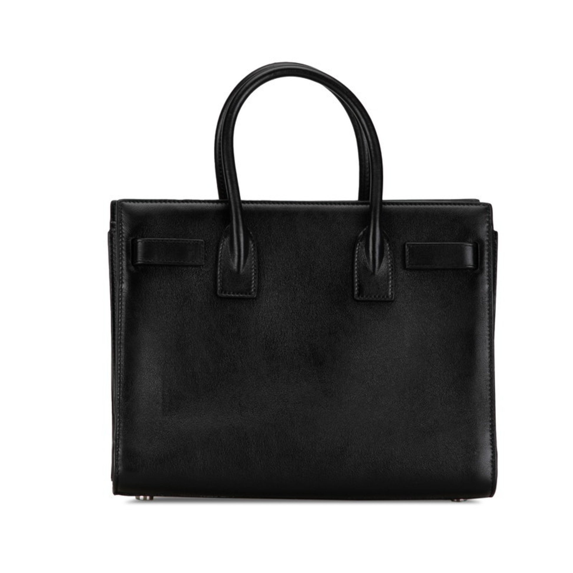 Saint Laurent Sac de jour, Black, Leather, handbag